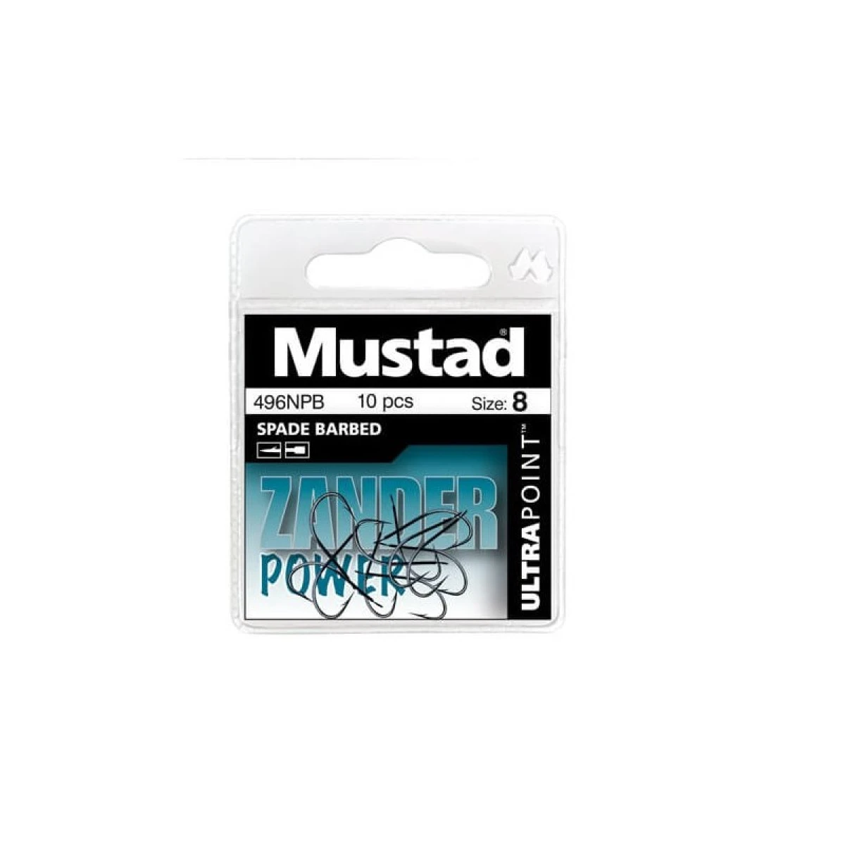 Mustad Olta İğnesi 496NPB 10lu LACİVERT NO:8