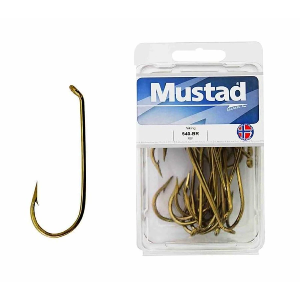 Mustad Olta İğnesi 540 25 li BRONZ NO:3-0