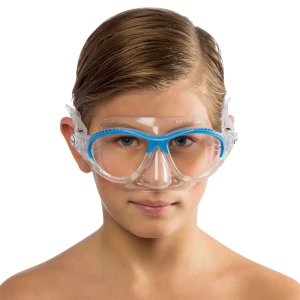 Cressi Moon Çocuk Yüzme ve Dalış Maskesi CLEAR - BLUE 5-10 YAŞ