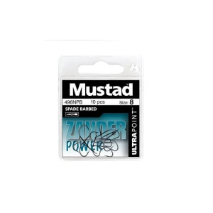 Mustad Olta İğnesi 496NPB 10lu LACİVERT NO:8