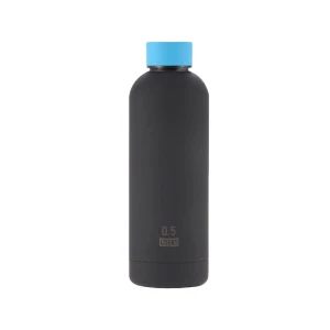 Cressi Kauçuk Kaplı Termal Suluk SİYAH - MAVİ 500 ML