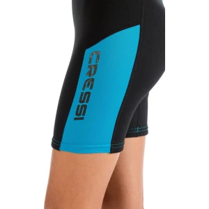 Cressi Little Shark Junior Shorty Dalış Elbisesi BLACK / BLUE 2MM - 3/4 YAŞ