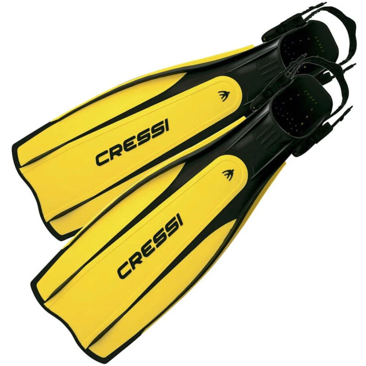 Cressi Pro Light Dalış Paleti BLACK-YELLOW L-XL