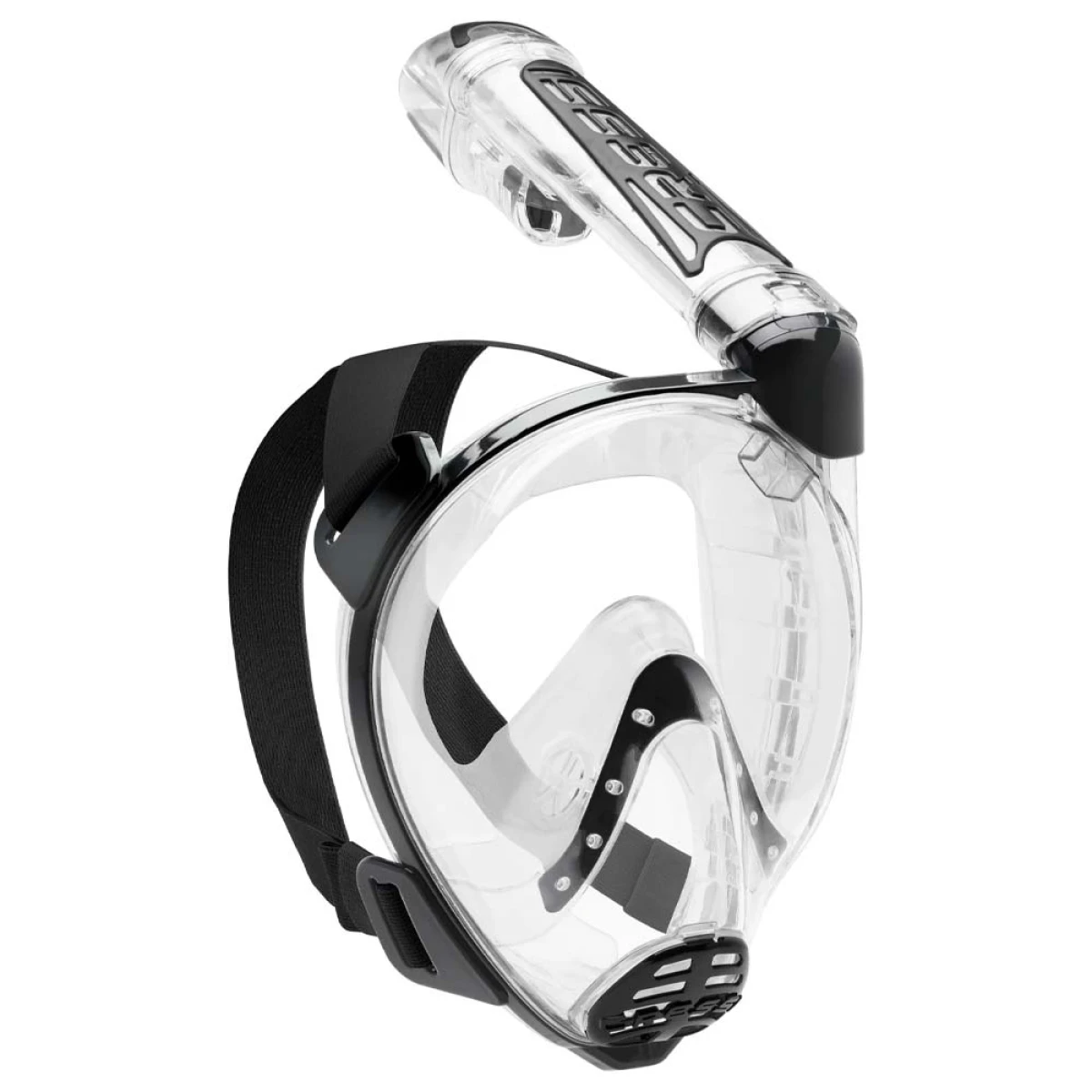 Cressi Duke Tam Yüz Maske CLEAR-BLACK M - L