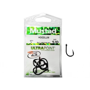 Mustad Olta İğnesi 10827 NPBN 5 li METALİK SİYAH NO:4-0