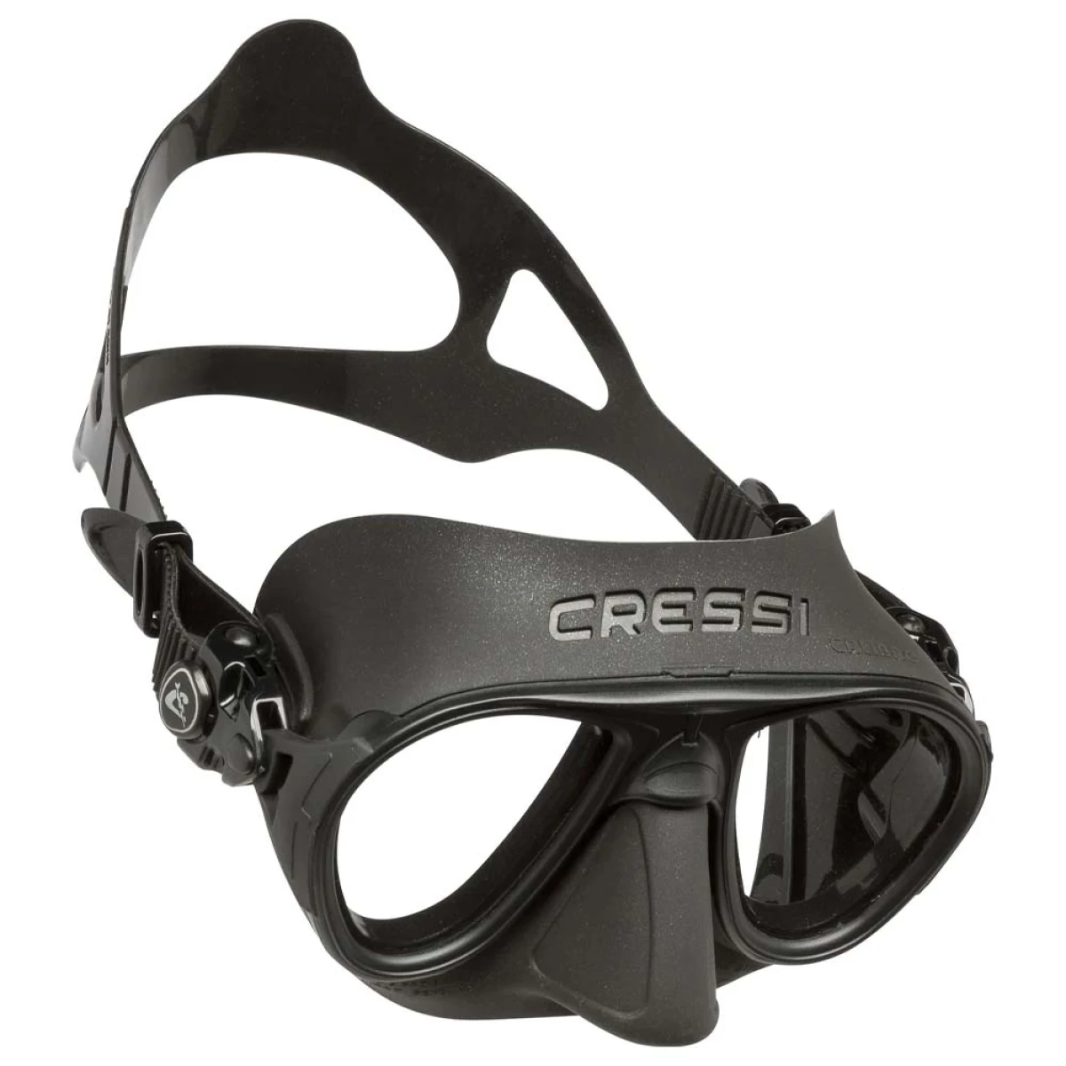 Cressi Calibro Dalış Maskesi BLACK-BLACK