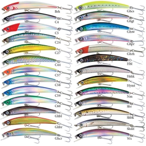 Yozuri Original Crystal Minnow Floating Sahte Balığı BRH 110mm