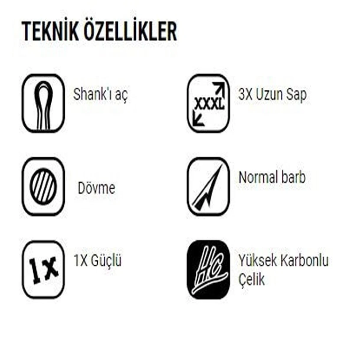 VMC Üçlü Olta İğnesi 9617NI