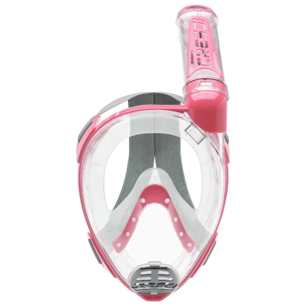 Cressi Duke Tam Yüz Maske CLEAR-PINK M - L