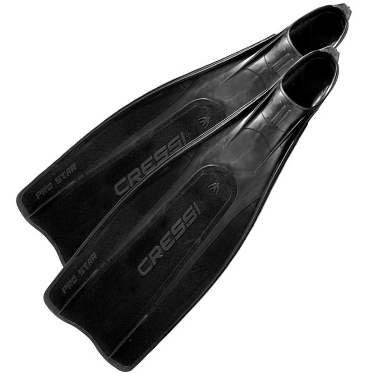 Cressi Pro Star Dalış Paleti BLACK NO:43-44