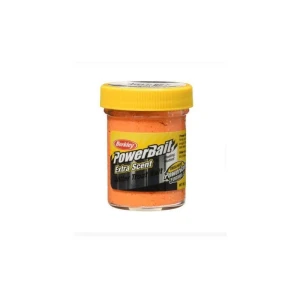 Berkley Powerbait Extra Scent Glitter Sahte Yemi FLUO ORANGE 50 GR