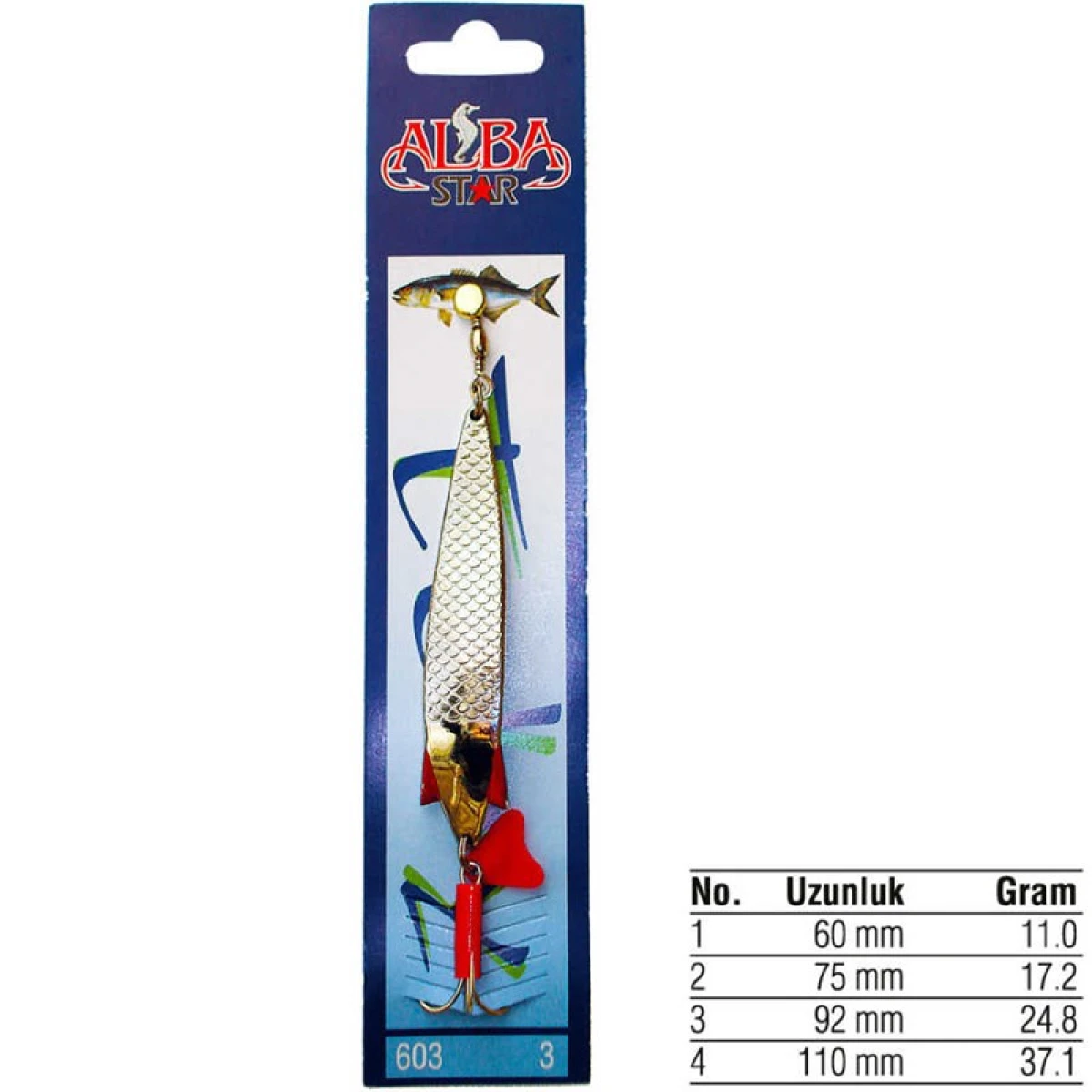 ALBA STAR 603 Turna Olta Kaşığı Standart NO:4