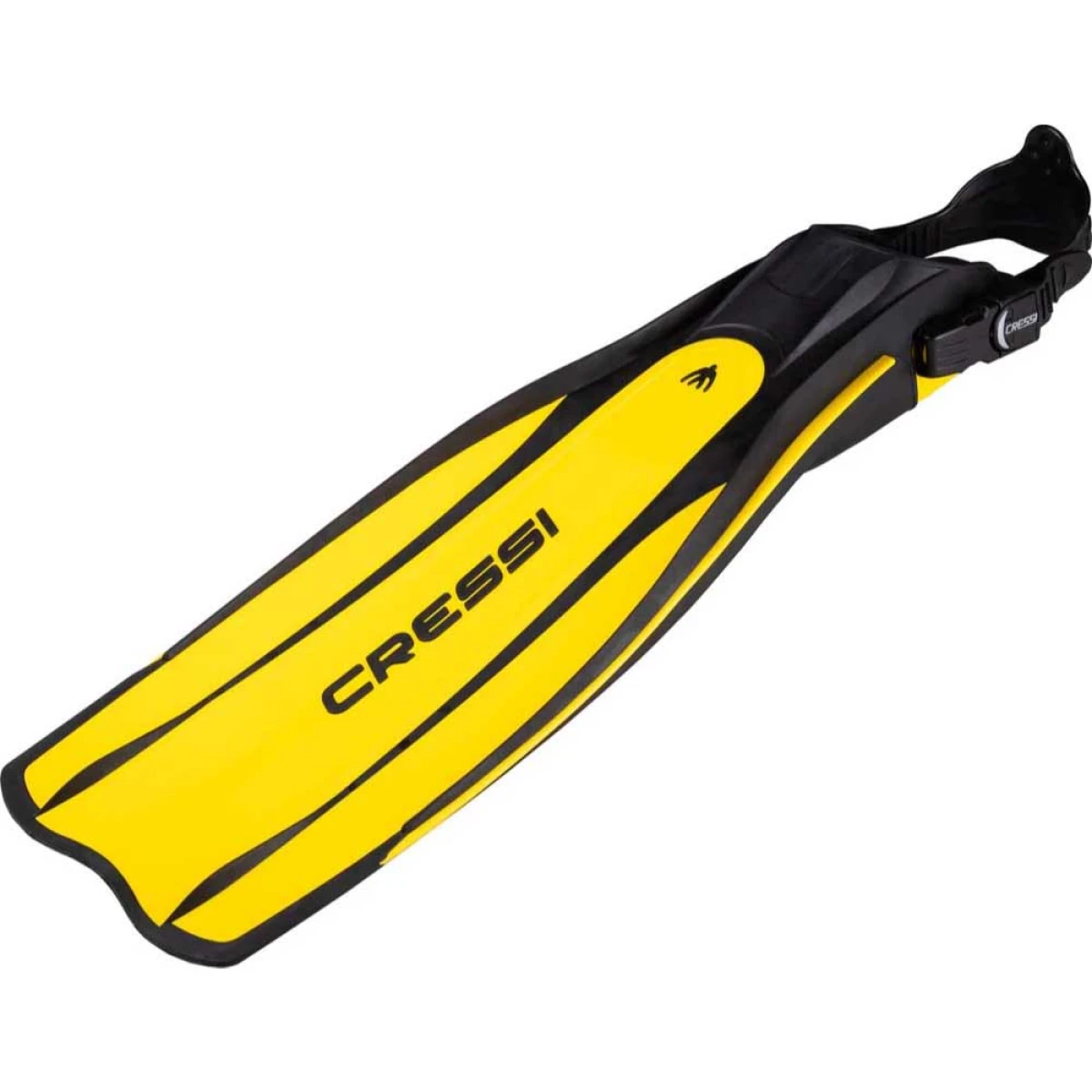 Cressi Pro Light Dalış Paleti BLACK-YELLOW L-XL