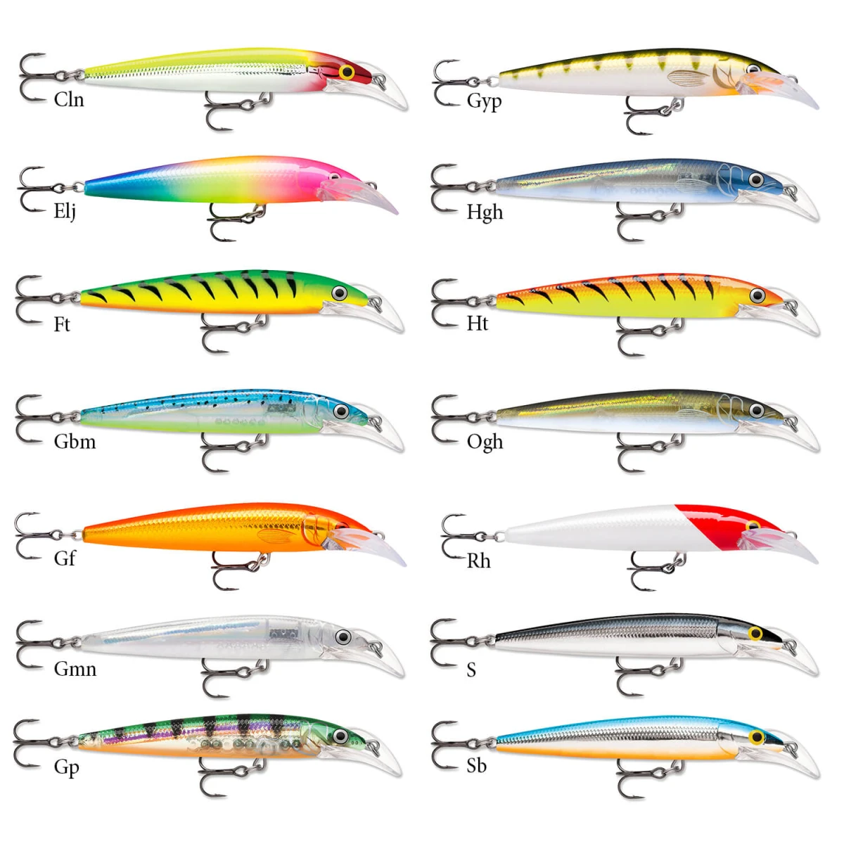 Rapala Scatter Rap Deep Husky Jerk Sahte Balığı ELJ 100mm